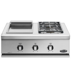 DCS Liberty 30-Inch Built-In Natural Gas Double Side Burner And Griddle