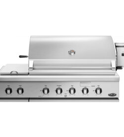 DCS Professional 48-Inch Built-In Gas Grill With Double Side Burner & Rotisserie - BH1-48RS-L