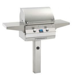 fire-magic-aurora-a430s-24-inch-natural-gas-grill-on-in-ground-post-a430s-5e1n-g6