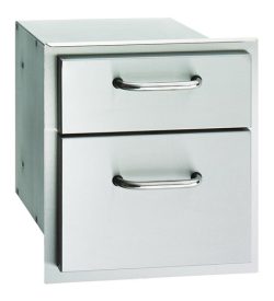 American Outdoor Grill 14-Inch Double Access Drawer - 16-15-DSSD