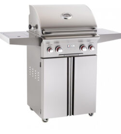 AOG 24 PTL Freestanding Gas Grill with Side burner and Rotisserie