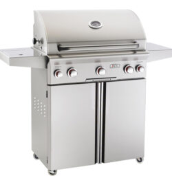 AOG 30PCT Freestanding Grill with Rotisserie and Side Burner